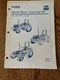 FORD OPERATOR'S Manual - Tractor less cab 5640 6640 7740 S range