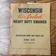 Wisconsin AENL ENGINE PARTS MANUAL BOOK LIST CATALOG INSTRUCTION GUIDE pn MM283B