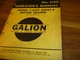 Galion T-600 B Motor Grader Owner Operator Maintenance Manual User Guide 01501-