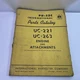 Old Original International Harvester PU-52C UC-221 UC-263 Parts Catalog