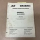 JLG Gradall XL4100II TRUCK EXCAVATOR OWNER OPERATOR MANUAL OPERATION GUIDE BOOK