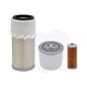 New Filter KIT AIR/FUEL/OIL FITS Yanmar Tractor YM187 YM187D YM1802 YM1802D