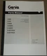 GENIE S60 S65 S60X S60XC S60HC S60TRAX S65TRAX BOOM LIFT PARTS MANUAL BOOK
