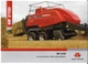 Massey Ferguson MF 2100 Series Big Balers 2007-08 UK Market Sales Brochure