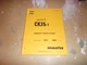 Komatsu CK35-1 Compact Track Loader Skid Steer Parts Book Catalog Manual