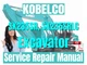 Kobelco Excavator SK235SR SK235SRLC Service Repair Manual