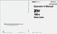 HITACHI ZW140-6 ZW150-6 ZW150PL-6 Wheel Loader Operators Manual