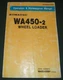 KOMATSU WA450-2 WHEEL LOADER OPERATION & MAINTENANCE BOOK MANUAL S/N A25001-UP