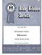 FARMALL INTERNATIONAL B-275 Differential Service Manual