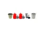Filter Service Kit Fits Daewoo SOLAR 300 LC-V Air Oil Fuel w/Daewoo Eng. YR2004-