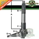 E9NN3105EB Tractor Spindle RH/LH for Ford 5640, 6640, 7740, 7840, TS90+
