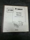 Bobcat 2100 Utility Vehicle Service Manual 