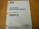 Kawasaki 70ZV-2 Wheel Loader w QSB6.7 Engine Operator Maintenance Manual xz