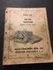 Allis Chalmers Hd6G Tractor Parts List Catalog Manual Crawler Loader 1965 626074