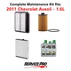 2011 Chevrolet Aveo5 1.6L Complete Air, Oil & Cabin Filter Kit (5W-30)