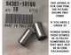 *1EA OEM HONDA DOWEL PIN (SOLD EACH) 10 X 16 ST90 S90 CT90 CT110 ATC90 (90Y)