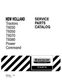 NEW HOLLAND T6030,T6050,T6070,T6080 POWER COMMAND TRACTORS PARTS CATALOG