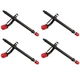 4X Fuel Pencil Injector 20671 20673 A140829 for Case IH 1255 G188D G207D 1150