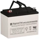 12V 35Ah SigmasTek SP12-35 NB VRLA Battery Replacement for Toro 30183 Lawn Mower