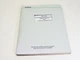 Anritsu Operation Manual vol.4 1 ere edition MP1570A Sonet/SDH/PDH/ATM Analyzer