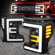 [LED DRL]FOR 17-19 FORD F250-F550 SD BLACK/CLEAR DUAL PROJECTOR HEADLIGHT LAMPS