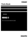 Komatsu 4D94LE-2 Engine Parts Catalog Manual