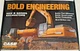 Vintage CASE heavy equipment POSTER 24 X 36"  CX 290B Excavator Machine