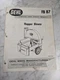 GEHL OWNER OPERATOR SERVICE MANUAL PARTS LIST BOOK CATALOG FB 87 HOPPER BLOWER