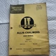 Allis Chalmers  D10  D12  I & T Shop Service Manual  Manual No. AC-14