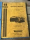 Vermeer T-800B Trencher Operator Manual Maintenance Book Guide Shop Service OEM