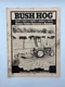 Bush Hog Squealer SQ36S, SQ42-2, SQ48R-2, SQ60R-2, SQ72R Rotary Cutter Manual