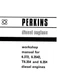 Massey 6.372 6.3542 T6.354 6.354 Perkins Diesel Engine Workshop Service Manual