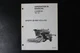 SPERRY NEW HOLLAND COMBINE TR"70 Operator's Manual Book 42007013