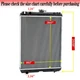 3 Row Radiator For Kubota L47 L4760GST,L5040GST-3,L5060GST,L5240HST-3,L5460HST