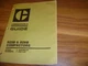 CAT Caterpillar 825B 826B Compactor Owner Operator Maintenance Manual 58U1-