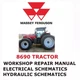 MASSEY FERGUSON 8690 TRACTOR MANUAL OPERATORS REPAIR SHOP SERVICE ENGINE PDF