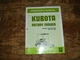 Kubota RC60-F20 RC72-F20 Rotary Mower Owner Operator Manual xo