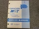 Spicer Model SST10 10 Speed Split Torque Transmission Shop Service Repair Manual