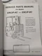 YALE PARTS LIST BOOK MANUAL FORK LIFT TRUCK ERC/PAC ERC/P-BC 020-040 1991