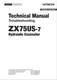 HITACHI ZX75US-7 Excavator Troubleshooting +Schematic Technical Manual TTDEW60