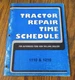 Ford New Holland 1210 & 1110 Tractor Repair Time Schedule (Flat Rate Manual) nh