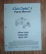  CUB CADET 3208 TRACTOR & ENGINE ILLUSTRATED PARTS LIST MANUAL