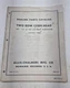 Allis Chalmers Parts Catalog Two Row Corn Head 66 72 90 All Crop Harvester