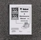 Bobcat S220 Turbo Skid Steer Loader Owner Operator User Manual SN 523211001 & Up