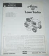 Ariens 929001 Gear 929002 Hydro 8HP Lawn Tractor Parts Manual Catalog 1974 OEM!