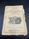 IH McCormick-Deering Farmall HM-71-A Cotton Corn Lister Manual H M Tractor
