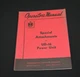 Attachments UD-16 Power Unit Tractor International Harvester Operator's Manual