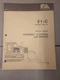 Fiat Allis 21-C Crawler Tractor Steering Clutches And Brakes Service Manual