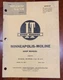 MINNEAPOLIS MOLINE MM-11 SHOP MANUAL UB SPECIAL UTS SPECIAL 5 STAR M5 G VI
