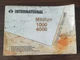 OEM 1999 International 1000 4000 truck operators operation manual #1087596-R6